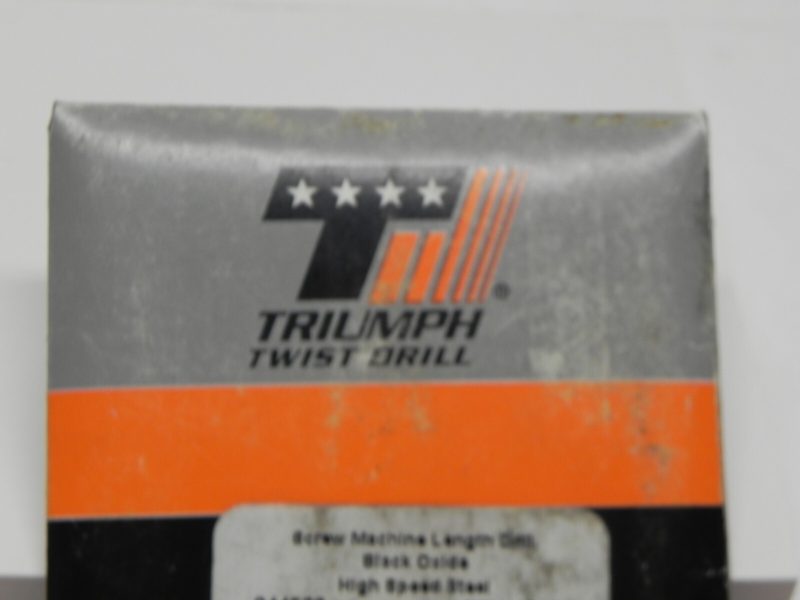 Triumph Drills Screw Machine Length HSS Black Oxide 36