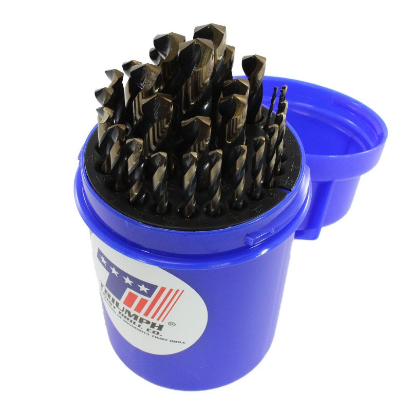 TriNADO Sets Set 29 Piece HSS Black & Bronze Oxide 1/16"-1/2" by 64ths