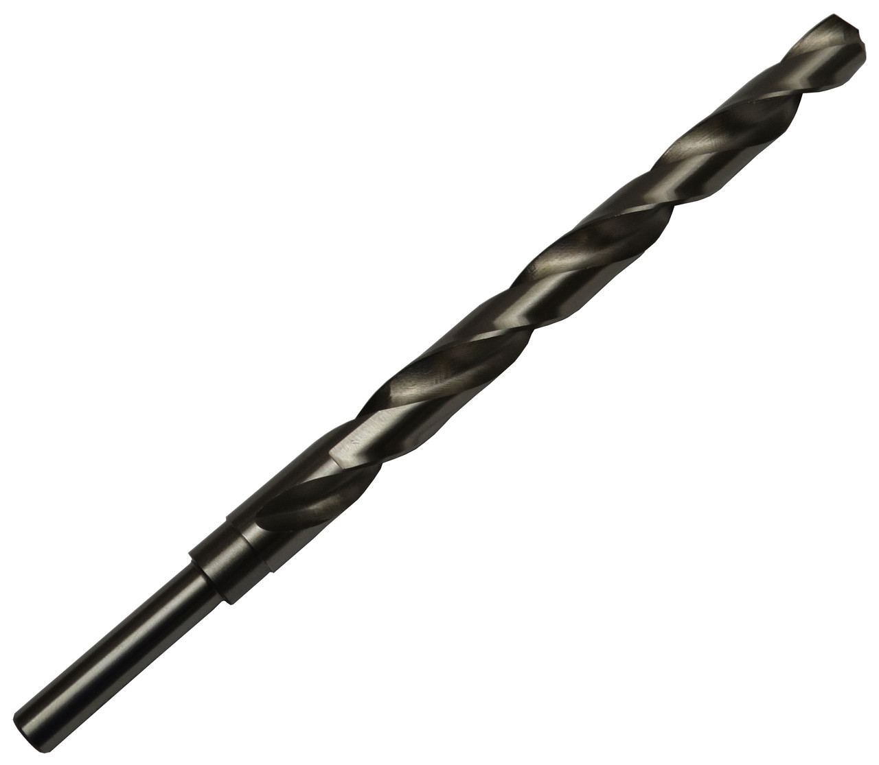 Triumph Drills 1/2" Reduced Shank HSS Black Oxide Flutes 1-3/8
