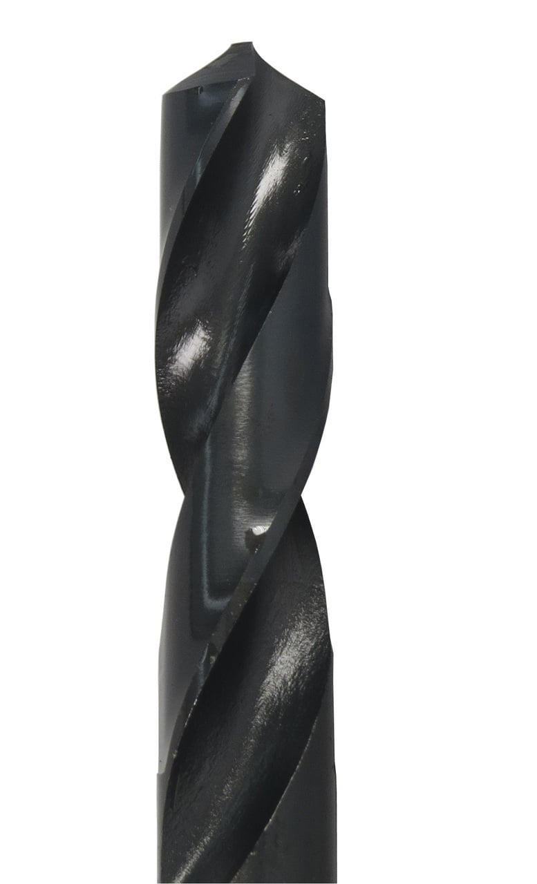 Triumph Drills 1/2" Reduced Shank 3-Flats HSS Black Oxide Flutes 5/8