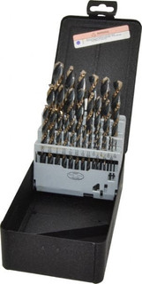 Triumph Drills 1/2" Reduced Shank 3-Flats HSS Black Oxide Flutes 15/16