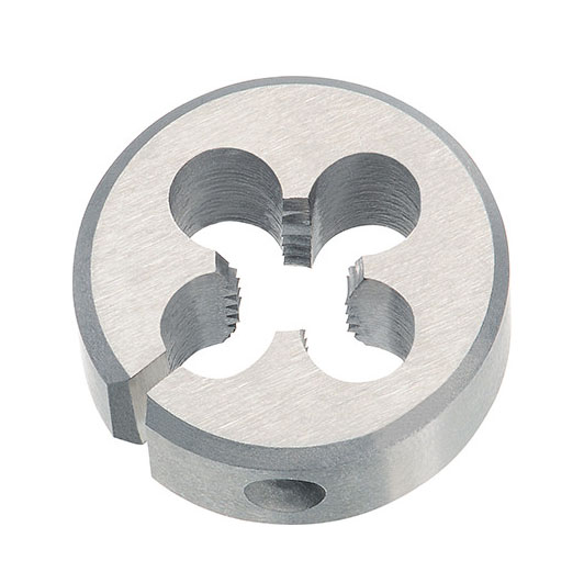 Triumph Split Round Adjustable Dies HSS Bright Finish HSS 1-1/2 ROUND ADJUSTABLE DIE 3/4-10 NC