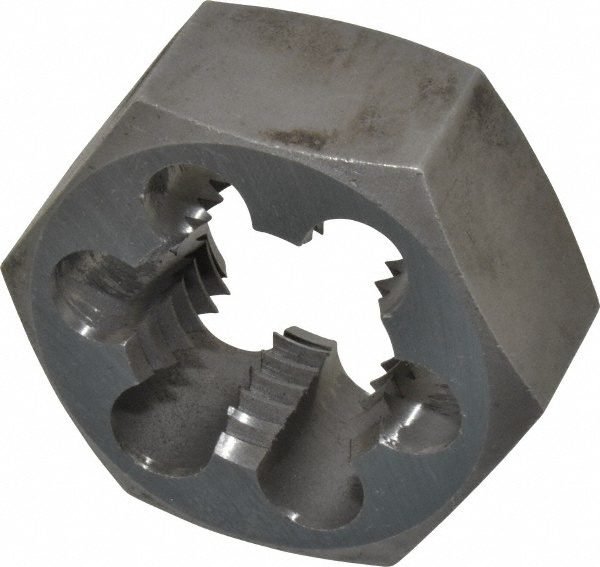 Triumph Hex Rethreading Dies Carbon Steel Bright Finish 1-1/4-7 NC