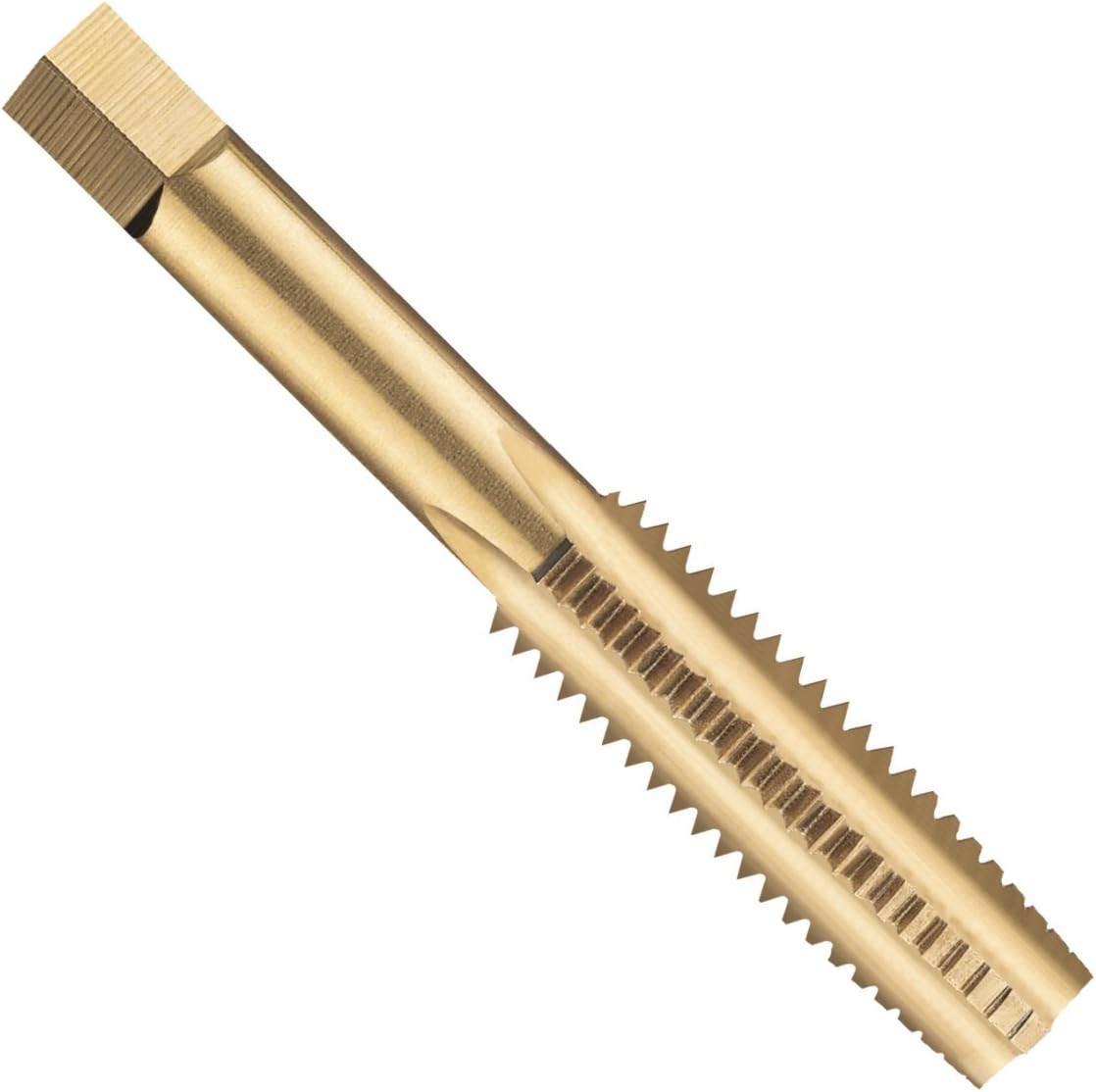 ThunderTap Straight Flute Hand Taps HSS Bronze Oxide 7/16-14NC Plug