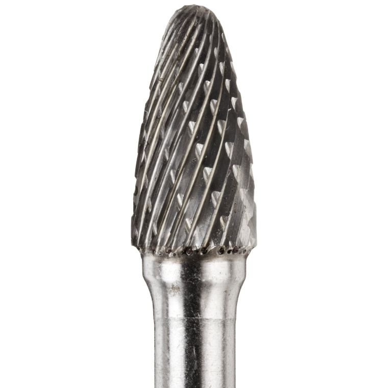 Triumph Solid Carbide Bur Bright Finish 1/4 SD-1