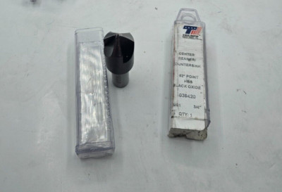 Triumph Special Purpose Center Reamer / Countersink HSS Black Oxide 3/4@82