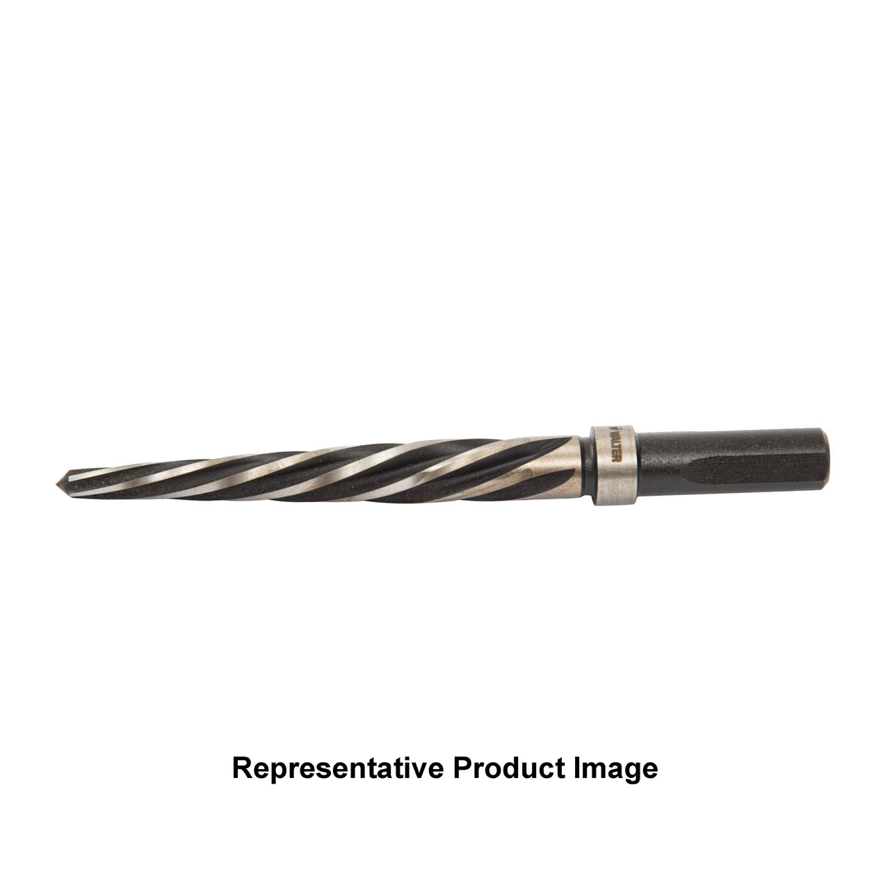 Alignment Reamer 1/2" Reduced Shank 3-Flats Black & Bronze Oxide 11/16