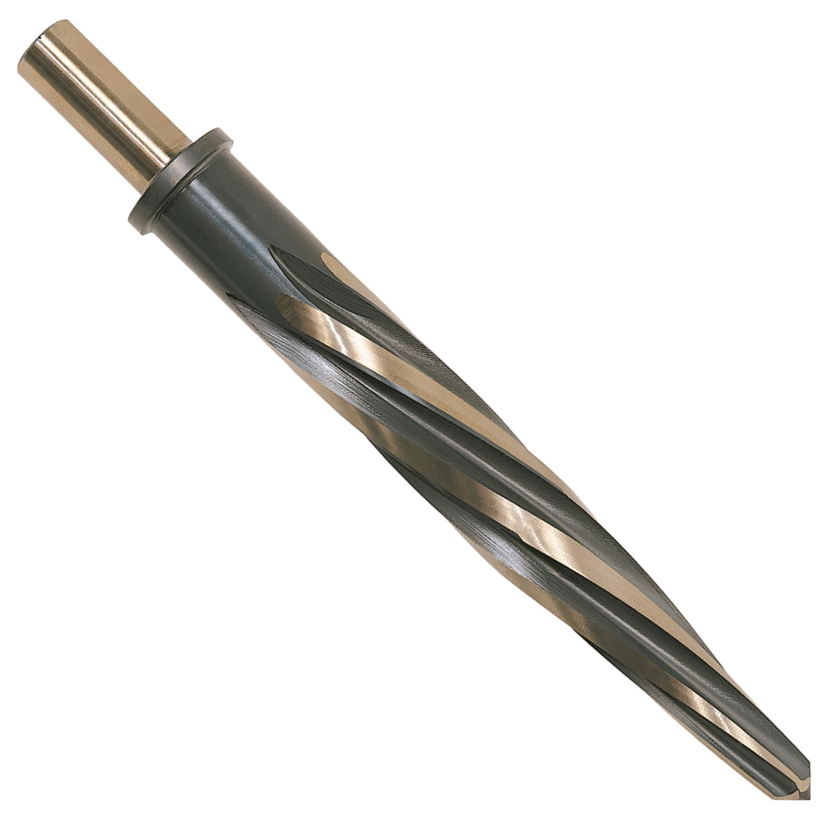 Alignment Reamer 3/4" Reduced Shank 3-Flats Black & Bronze Oxide 1-1/4"