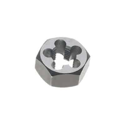 Triumph Hex Rethreading Dies Carbon Steel Bright Finish 3/4-14 NPT