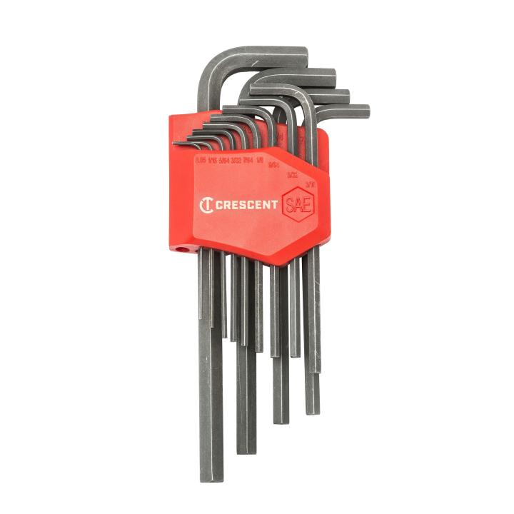 13 Piece Long Arm SAE Hex Key Set
