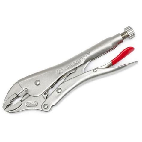 5" Curved Jaw Locking Pliers with Wire Cutter