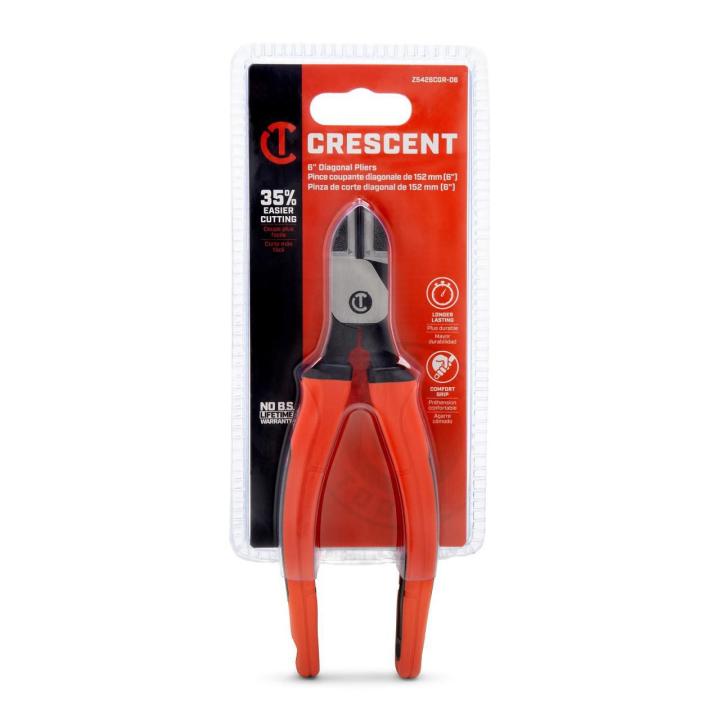 6" Z2 Diagonal Cutting Plier Cushion Grip