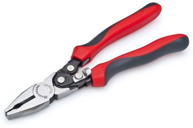 8" Pro Series Dual Material Lineman's Compound Action Cutting Pliers