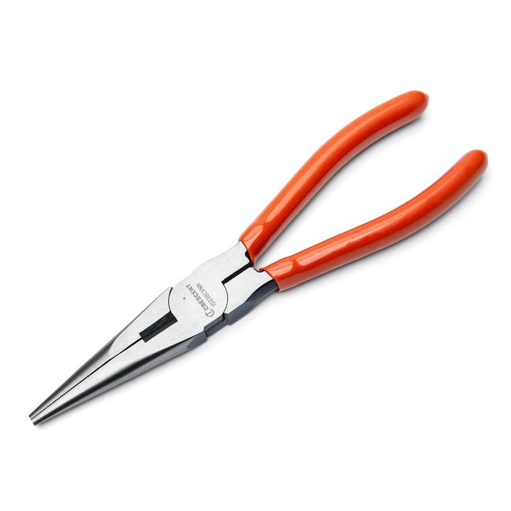 8" Long Chain Nose Pliers Dipped Grip