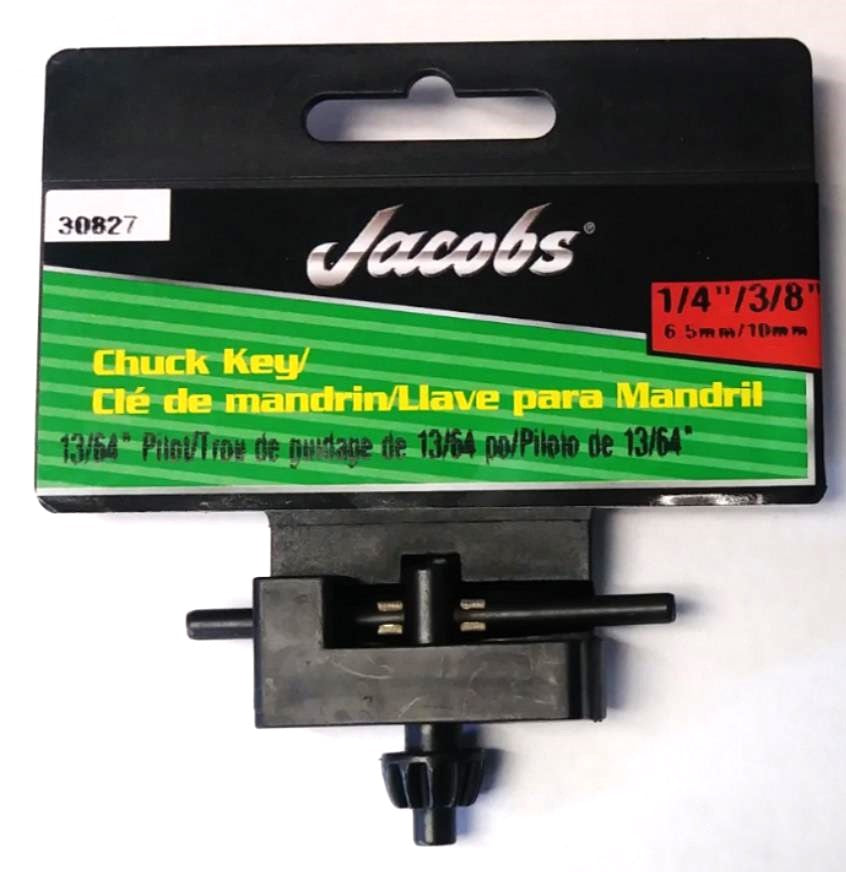 JACOBS CHK KEY 1/4&3/8 13/64 PILOT CD