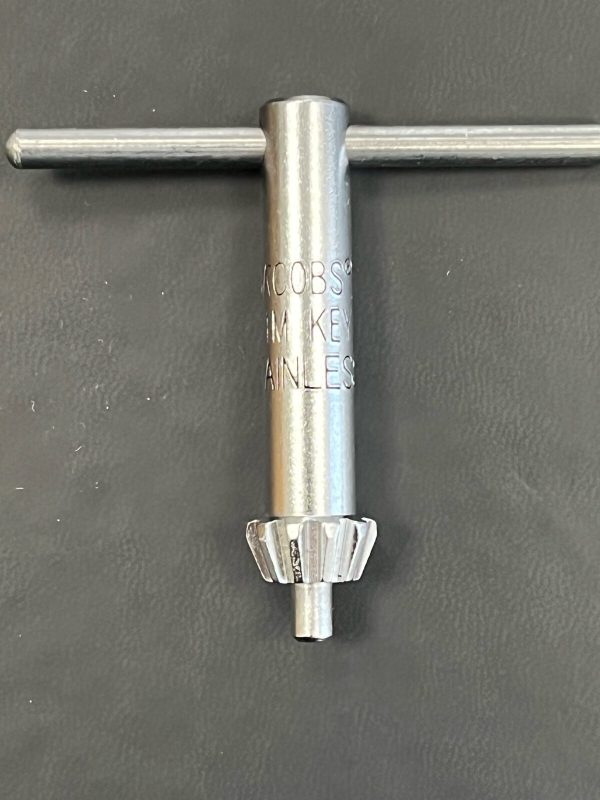 JACOBS 1 M STAINLESS CHUCK & KEY(17-4PH)