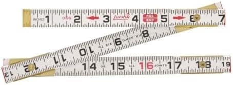 LUFKIN WOOD RULE,FOLD,RED END,5/8"X6',SENS