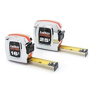 LUFKIN TAPE 2PK LEGACY SERIES 16', 25'