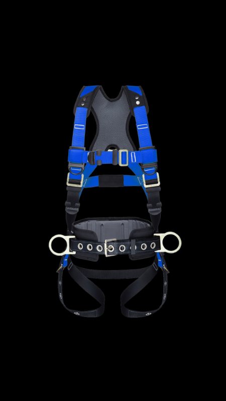 Guardian Protection Blue/Grey, Cross-over Harness, PT Chest & Legs, Sternal D-Ring (Size S – L)
