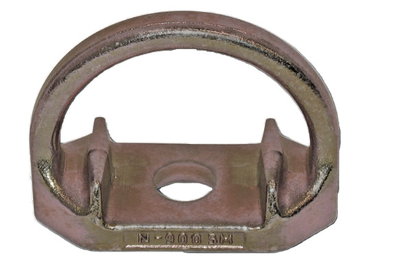 Forged Anchorage D-Bolt Connector 5/8" hole, yellow dichromate (does not include bolt)