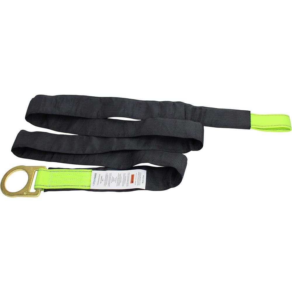 2" Polyester Choker w/ D-ring (N416), loop other end, for scaffold applications