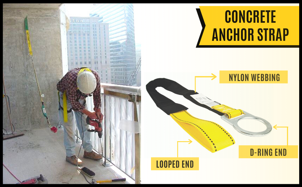 Norguard 4 foot concrete web strap