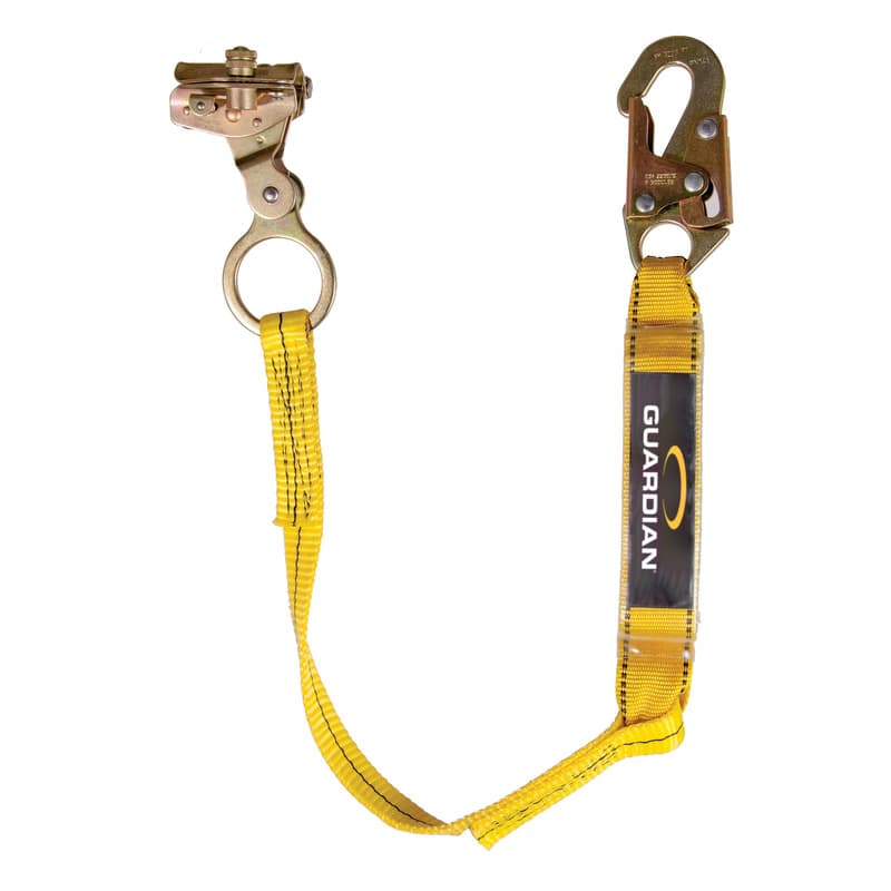 Guardian Protection Rope Grab w/ 30' oal Energy Absorber (Size 30')