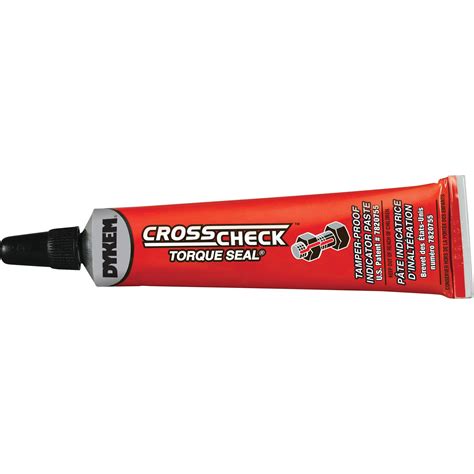 DYKEM Cross Check™ Torque Seal® Tamper-Proof Indicator Paste, red