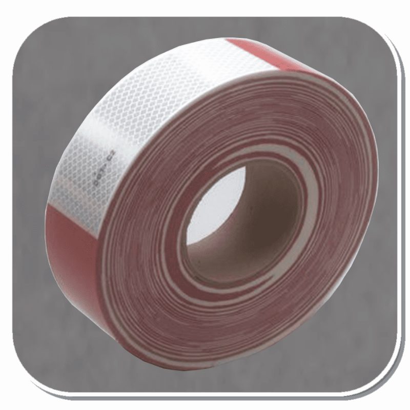 3M™ Diamond Grade™ Conspicuity Marking 983-326 Red/White, Maxfield logo, 2 in x 50 yds