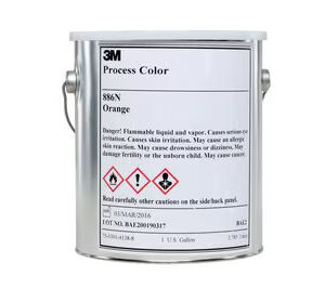 3M™ Transparent Process Colours, 883I, blue, 1 gallon (3.8 L)