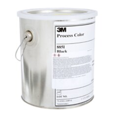 3M™ Transparent Process Colours, 885I, black, 1 gallon (3.8 L)