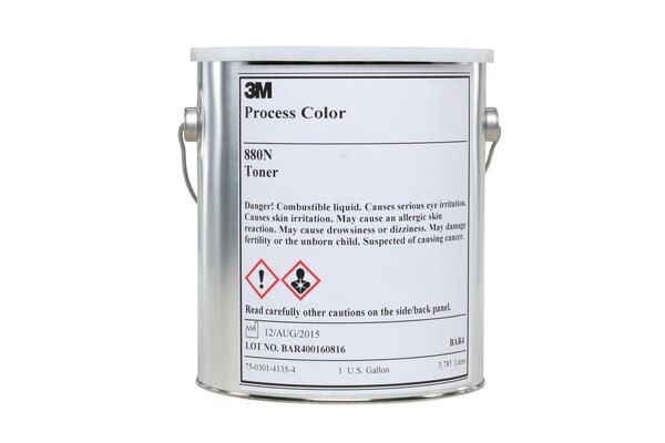 3M™ Clear Toner 880N, 1 gallon (3.8 L)