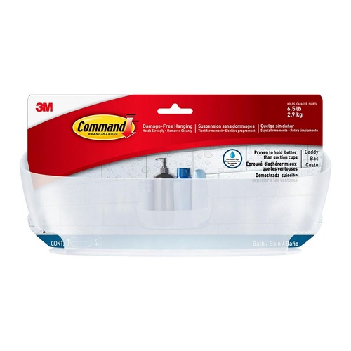 Command™ Shower Caddy with Water-Resistant Strips, BATH11-ESF