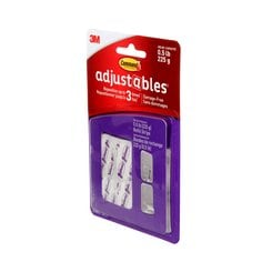 Command® Adjustables™ Repositionable Refill Strips 17820-18EF, 0.5 lb (225 g), 18 Strips