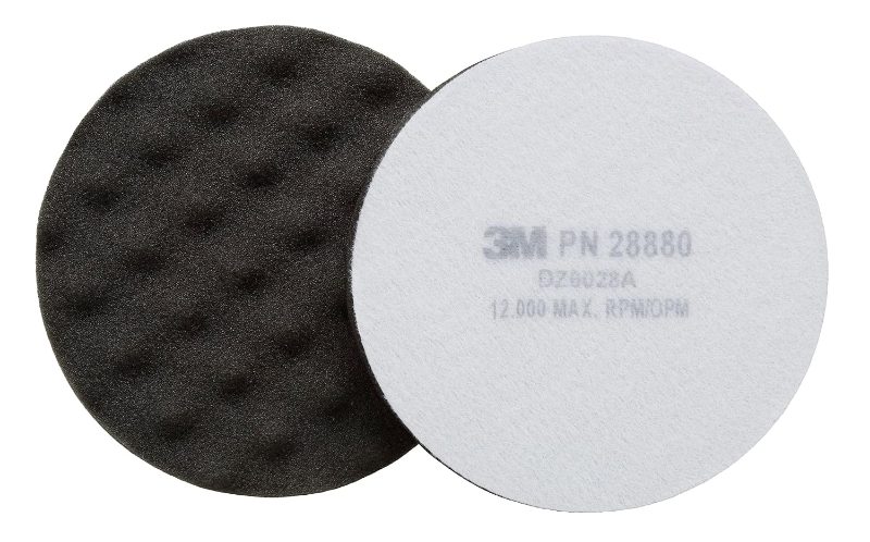 3M™ Finesse-it™ Buffing Pad Flat Face, 28880, grey, 5 1/4 in (133.4 mm), 10 per pack