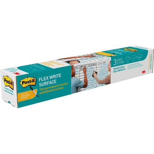 Post-it® Flex Write Surface, FWS6x4, 6 ft x 4 ft (1.83 m x 1.22 m), 1 per pack