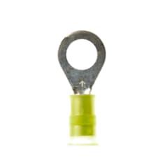 3M™ Scotchlok™ Ring Tongue Terminal, MNG10-516R/SX, yellow, nylon insulated with insulation grip, stud size 5/16 in (0.8 cm), 12
