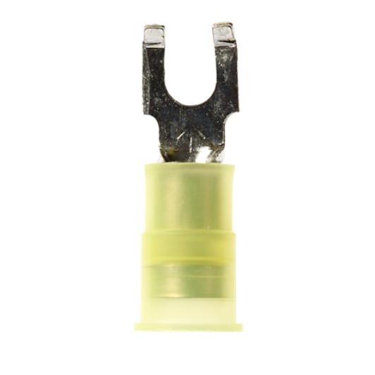 3M™ Scotchlok™ Block Fork, MNG10-8FBX, nylon insulated with insulation grip, stud size 8, 12 – 10 AWG