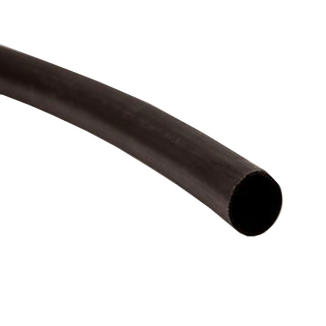 3M™ Heat Shrink Modified Fluoroelastomer Tubing, VTN-200, black, 1-1/2 in x 50 ft (3.81 cm x 15.24 m) spool