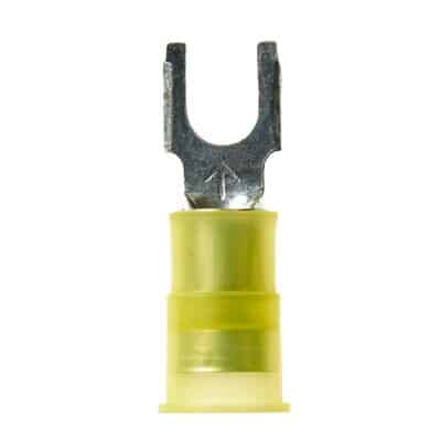 3M™ Scotchlok™ Block Fork, MNG14-10FBX, nylon insulated with insulation grip, stud size 10, 16 – 14 AWG