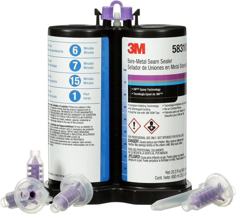 3M™ Bare-Metal Seam Sealer, 58310, beige, 20.3 fl. oz. (600 ml)