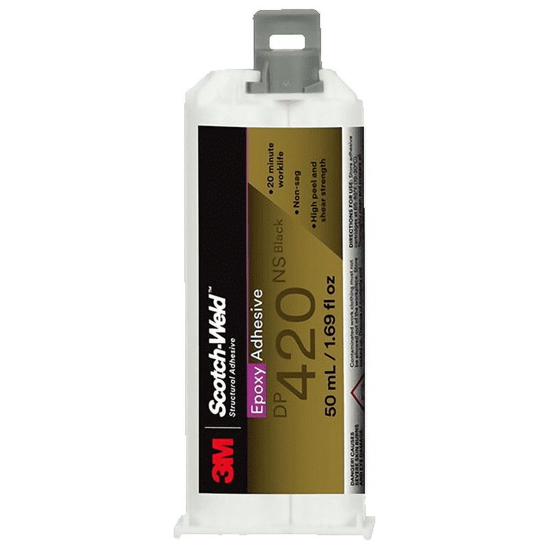 3M™ Scotch-Weld™ Epoxy Adhesive, DP420, black, 1.69 fl. oz. (50 ml)