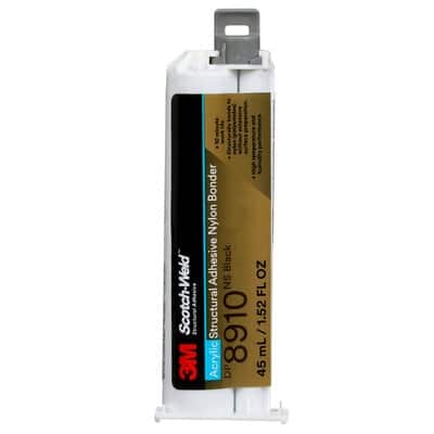 3M™ Scotch-Weld™ Acrylic Adhesive DP8910NS, Black, 45 mL Duo-Pak, 12 Each/Case