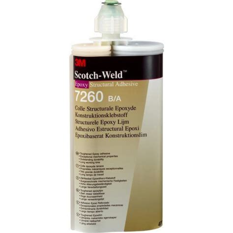 3M™ Scotch-Weld™ Epoxy Adhesive, 7260FC, 13.52 fl. oz. (400 ml)