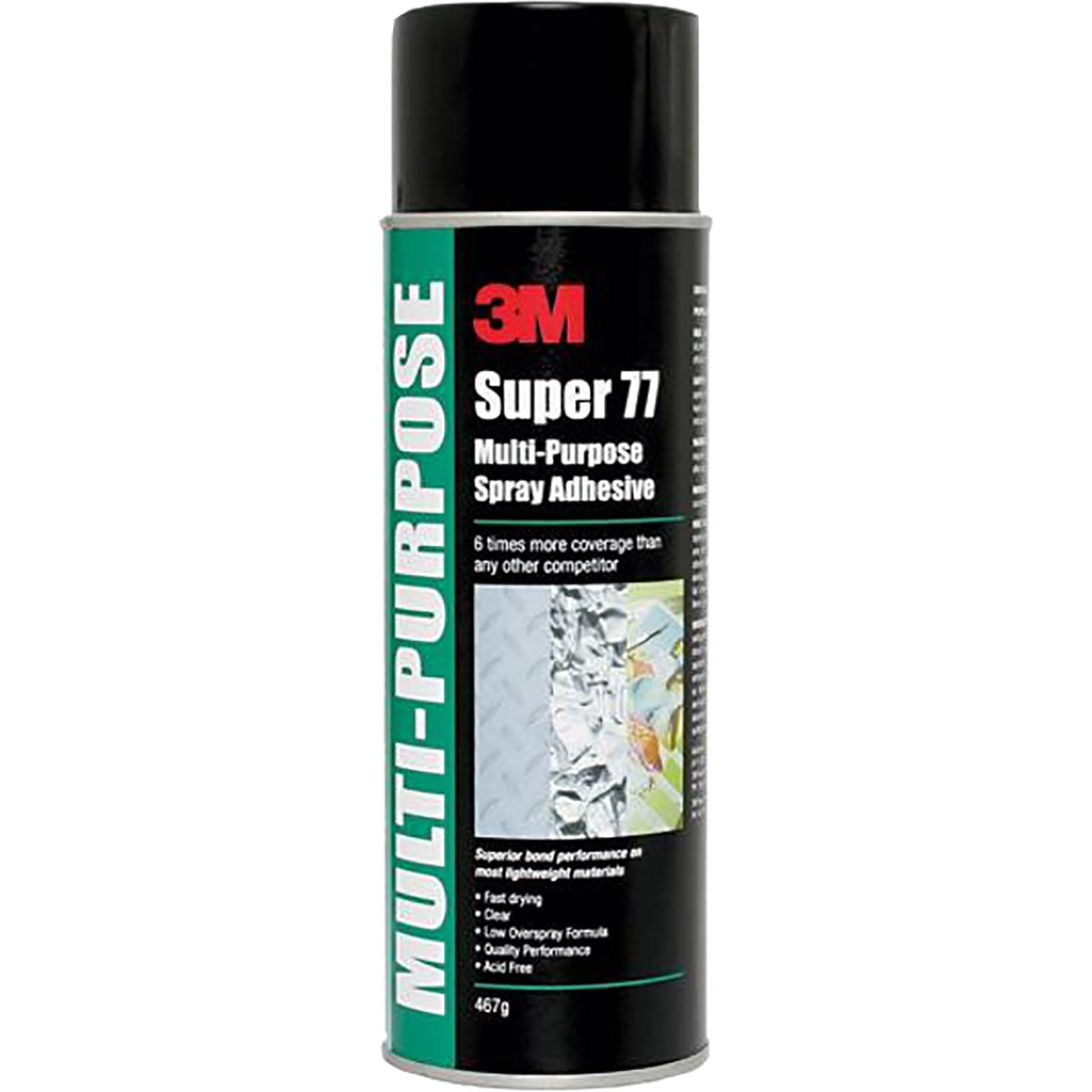 3M™ Super 77™ Multipurpose Spray Adhesive, 5 gal (18.9 L), bulk