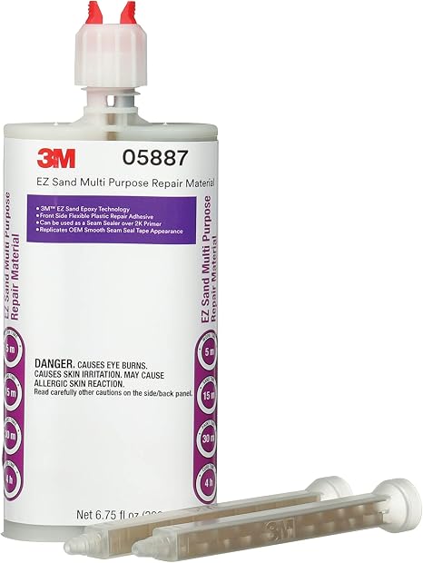 3M™ EZ Sand Flexible Parts Repair Adhesive, 05887, 6.8 fl. oz. (200 ml)