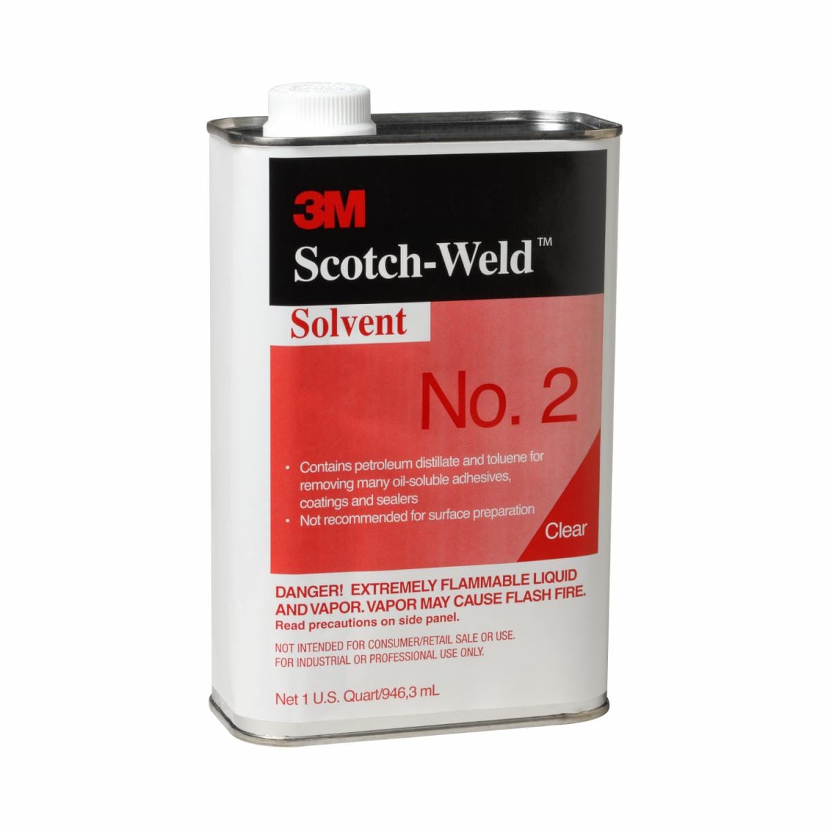 3M™ Scotch-Weld™ Solvent 2, clear, 1 gal (3.8 L)