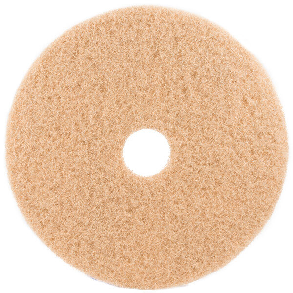 3400PLG Tan Burnishing Pads 17 in, 5/case