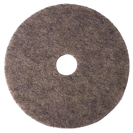 3700PLG Super Hog's Hair Pads 19 in, Gray, 5/case