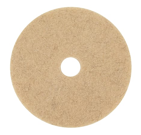 3500PLG Natural Tan Hog's Hair Pad, 19 in, 5/case